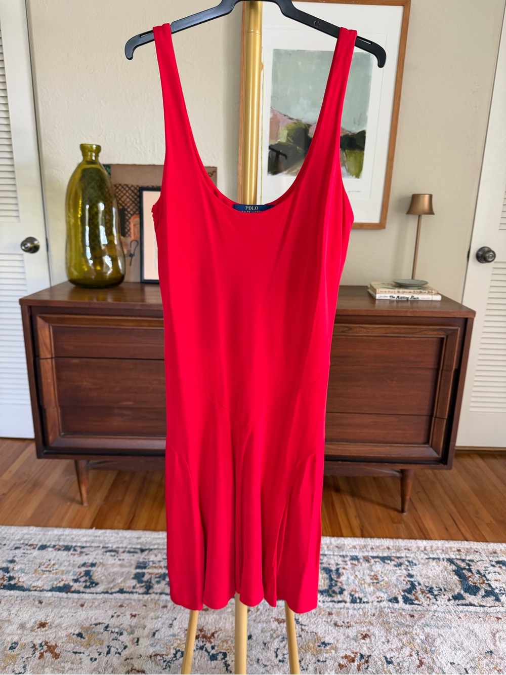 Polo Ralph Lauren Red Sleeveless Dress ❤️
